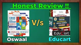 Best Question Bank For Class 10 | Educart vs Oswaal Class10 | Best Sample Paper Class 10 | Free PDF