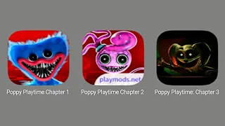 Poppy Playtime Chapter 1,2 & 3 Mobile Gameplay | Poppy 3 Mobile | Poppy 4 | New Gameplay