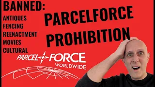 Parcelforce ban swords for fencing, reenactment, movies and antiques on 7 May