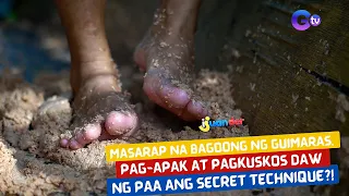 Masarap na bagoong ng Guimaras, pag-apak at pagkuskos daw ng paa ang secret technique?! | I Juander