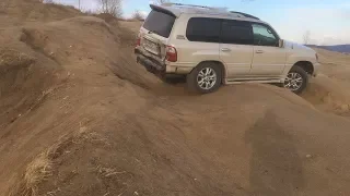 Lexus LX 470 vs Discovery 4 vs Bravada vs Delica. Диагоналки и песок