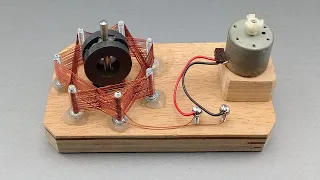 Free Energy Generator Using Copper Coil and Neodymium Magnet Activity