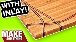 DIY Cutting Board with Inlay | Easy Woodworking Project