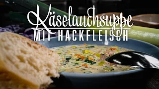 Käselauchcremesuppe mit Hack – Stephan Schnieder kocht