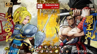 Today...Charlotte Vs Haohmaru In Amazing Combat [Samurai Shodown]