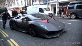 Lamborghini Sesto Elemento £2.3m Hypercar - First time in London