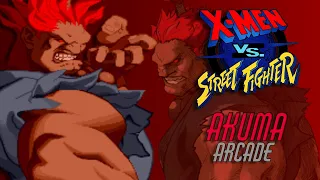 X men Vs Street Fighter : Akuma