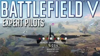 These Battlefield 5 pilots are on another level...