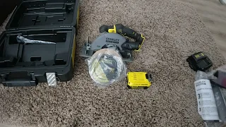 New Stanley FatMax V20 18V 165mm Cordless Circular Saw [Unboxing] + Free Battery #Stanley #Fatmax