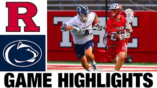 #6 Rutgers vs #3 Penn State Lacrosse Highlights | 2024 BIG TEN Lacrosse Championship - Quarterfinal