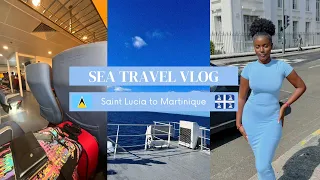 Sea Travel Vlog : Saint Lucia to Martinique