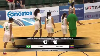 Brazil v Venezuela - Group B - Live Stream - 2015 Americas Championship for Women