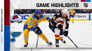 Avalanche @ Blues 12/11 | NHL Highlights 2022