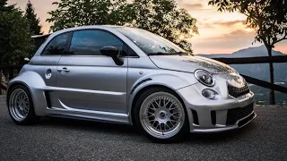 This 350 BHP Abarth 595 Has an Alfa 4C Engine & 4WD! *Incredible Acceleration*