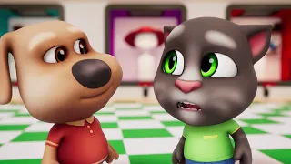 Tom perdió el regalo de Angela | Cortos de Talking Tom | WildBrain Niños