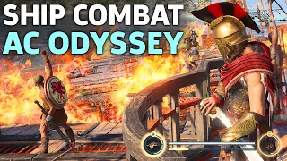 Assassin's Creed Odyssey Ship Combat Gameplay | E3 2018