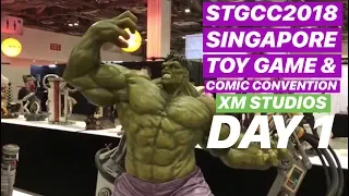 STGCC 2018 - XM Studios Statues Day 1!