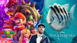 Polecam Super Mario Bros. Film i bojkotuję Małą Syrenkę | prosto z kina #5