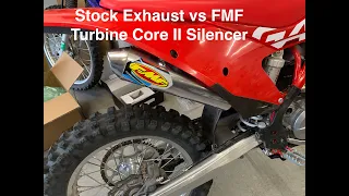 Stock Exhaust vs FMF Turbine `23 GAS GAS EC 250