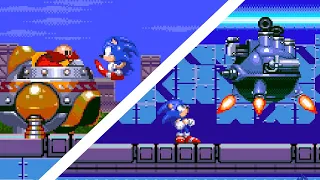 Boss Attack (Boss Rush) ⭐️ Sonic 3 A.I.R. mods ~ Gameplay