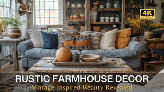 Unlock the Secrets of Rustic Farmhouse Decor | Vintage-Inspired Beauty Revealed