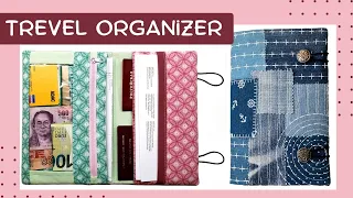 Old jeans organizer for documents - quick and easy! (with english subtitles) DIY