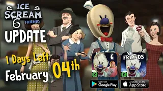 ICE SCREAM 6 NEW UPDATE - 1 DAY LEFT!!!😱🤩🔥| ICE SCREAM 6 NEW UPDATE | ICE SCREAM 6 | KEPLERIANS