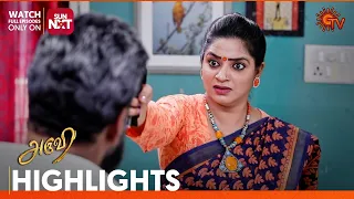 Aruvi - Highlights | 25 April 2024 | Tamil Serial | Sun TV