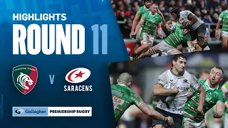 Leicester v Saracens - HIGHLIGHTS | Gritty Performance From Tigers! | Gallagher Premiership 2023/24