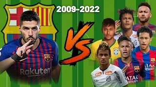 2016 Suarez vs 2009-2022 Neymar💪