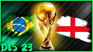 OITAVAS DE FINAL DA COPA DO MUNDO 2026! BRASIL X INGLATERRA - Modo Carreira #135 / DLS 23