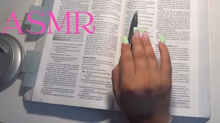 ASMR Reading you 2 testaments, Psalms & Proverbs📖 (lots of Whispering)