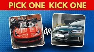 Pick One Kick One - Luxury Edition 🥂 #quiz
