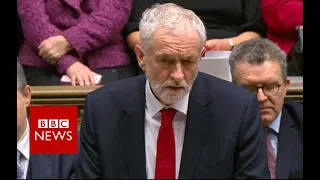 Jeremy Corbyn responds to confidence vote - BBC News