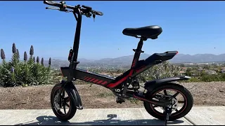 Electric Bicycle, Sailnovo Folding E Bike for Adults and Teenagers 350W Motor Electric Bike Review,