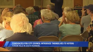 Roanoke City Council candidates introduced to community during forum