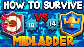 HOW TO SURVIVE MIDLADDER WITH XBOW 😱