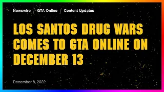 GTA Online Update (Los Santos Drugs Wars DLC Update)