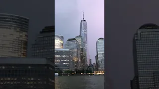 World Trade Center hit by Lightning