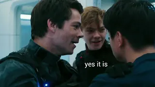 Newt being cute and dramatic for 3 minutes straight (tdc edition)