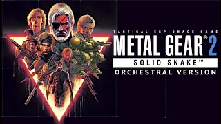 Metal Gear 2 - Theme Of Solid Snake - Cinematic Orchestral Version