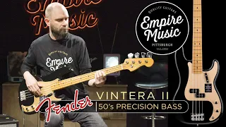Fender Vintera II 50's Precision Bass  - EMPIRE MUSIC
