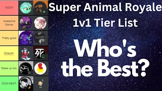 Super Animal Royale Sweat 1v1 Tier List - WHO'S THE BEST?