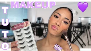 Get ready with me : mon tuto makeup (facile à faire)