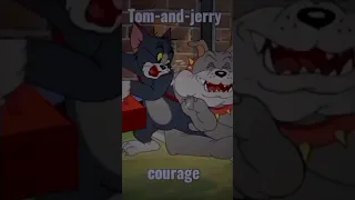 He is asking for trouble Tom-and-jerry meets courage the cowardly dog #shorts #viral #funny