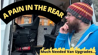 It Made Us Uncomfortable! Van Life Winter Upgrades Begin