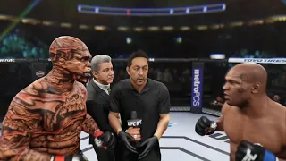 Demon vs. Mike Tyson (EA Sports UFC 2) - CPU vs. CPU 🥊