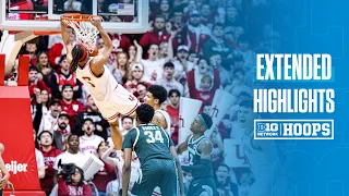 Michigan State at Indiana | Extended Highlights | Big Ten Men's Basketball | Mar. 10, 2024