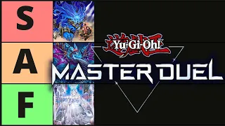 Updated Yugioh Master Duel Competitive Tier List Best Decks Ranked