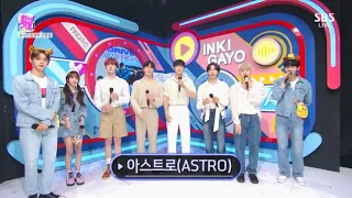 220522 Interview with ASTRO on Inkigayo SBS 인기가요
